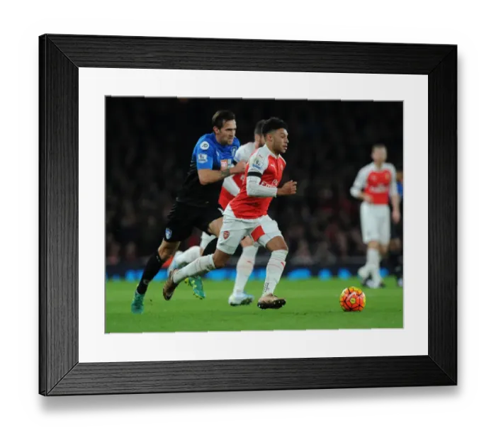 Framed Print : Arsenal vs Bournemouth: Oxlade-Chamberlain vs Daniels - Premier League Showdown (December 2015) Framed Print : Arsenal vs Bournemouth: Oxlade-Chamberlain vs Daniels - Premier League Showdown (December 2015)