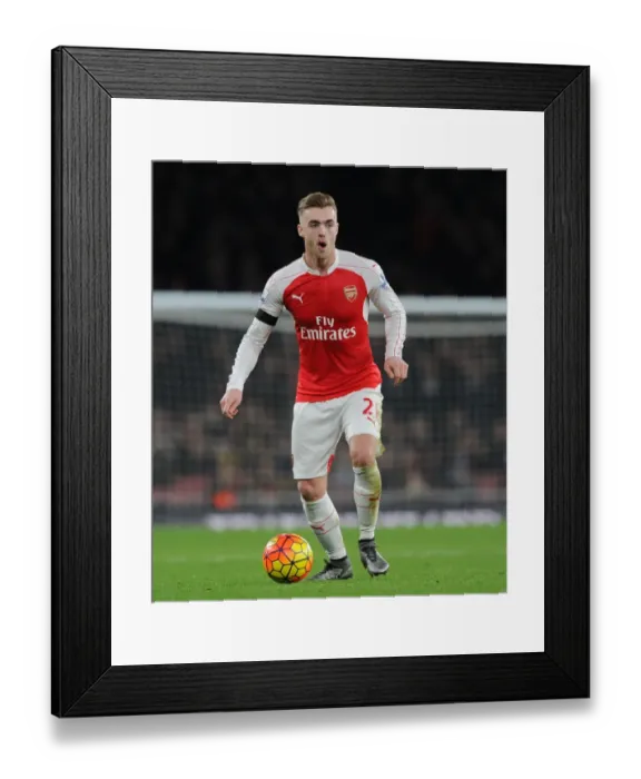 Framed Print : Calum Chambers in Action: Arsenal vs Bournemouth (Premier League 2015-16) Framed Print : Calum Chambers in Action: Arsenal vs Bournemouth (Premier League 2015-16)