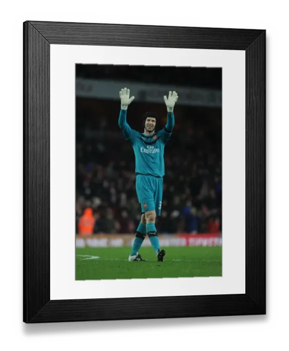 Framed Print : Petr Cech's Reaction: Arsenal's Dramatic Victory over Newcastle United, Premier League 2015-16 Framed Print : Petr Cech's Reaction: Arsenal's Dramatic Victory over Newcastle United, Premier League 2015-16