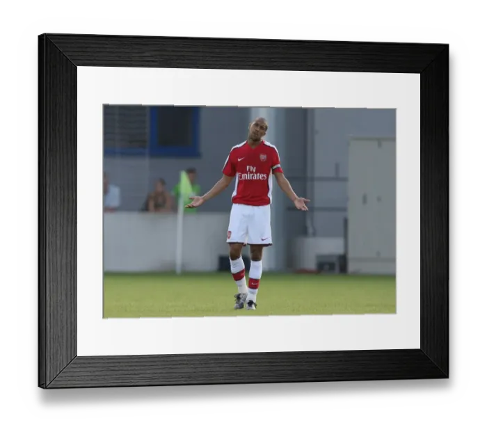 Framed Print : Arsenal's Glory: Gael Clichy in Action during Arsenal's 2:10 Victory over Burgenland, Austria (2008) Framed Print : Arsenal's Glory: Gael Clichy in Action during Arsenal's 2:10 Victory over Burgenland, Austria (2008)