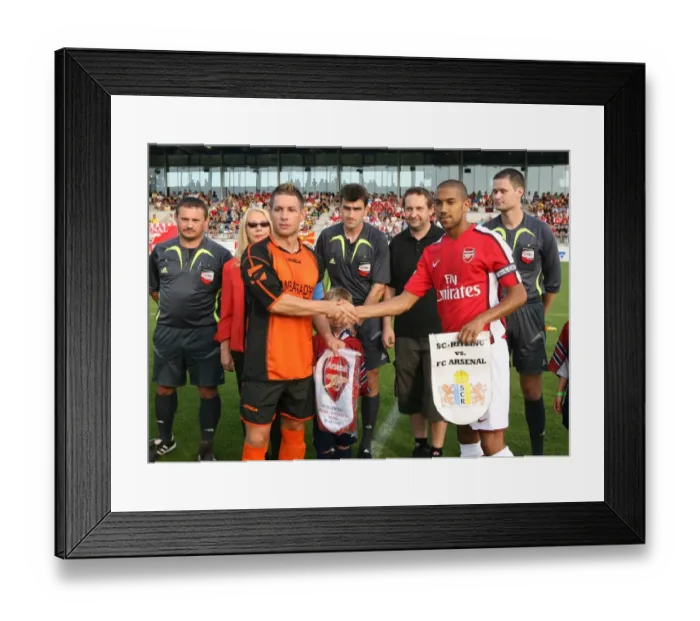 Framed Print : Gael Clichy (Arsenal) Johannes Mertl (Burgenland)