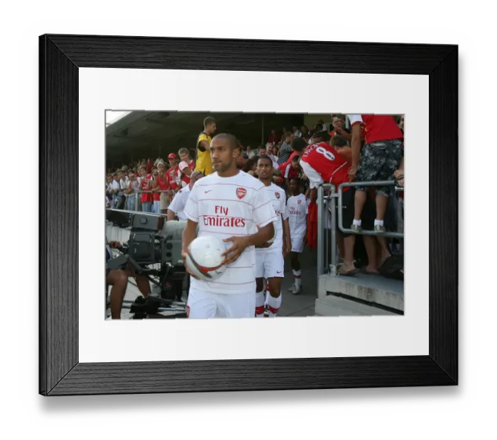 Framed Print : Gael Clichy and Armand Traore (Arsenal) Framed Print : Gael Clichy and Armand Traore (Arsenal)