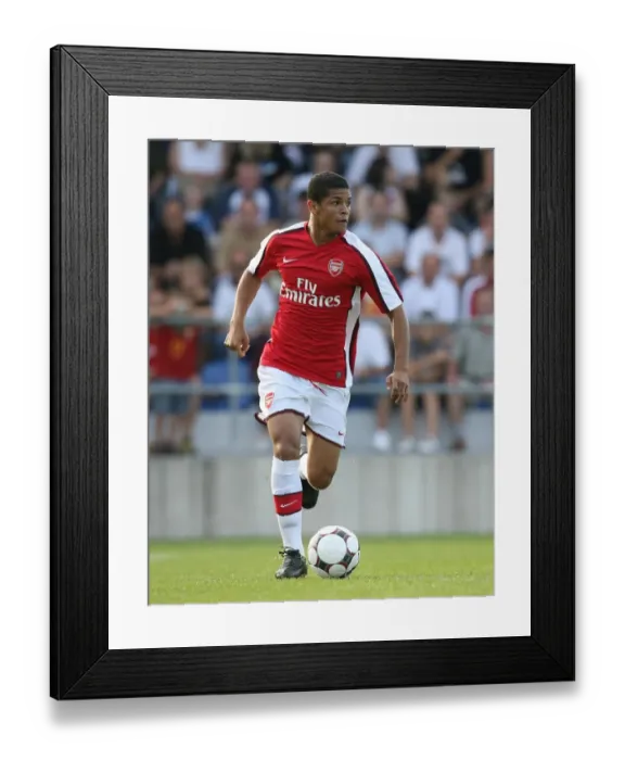 Framed Print : Denilson in Action: Arsenal's Victory over Burgenland (2:10), Ritzing, Austria, 2008 Framed Print : Denilson in Action: Arsenal's Victory over Burgenland (2:10), Ritzing, Austria, 2008
