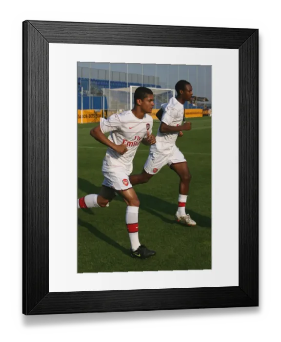 Framed Print : Denilson and Gavin Hoyte (Arsenal)