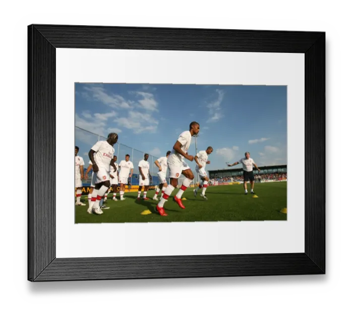 Framed Print : Armand Traore and Gael Clichy (Arsenal) Framed Print : Armand Traore and Gael Clichy (Arsenal)
