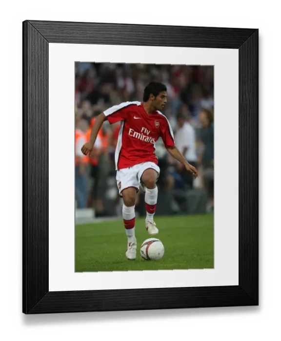 Framed Print : Carlos Vela's Dominance: Arsenal's 10-2 Victory Over Burgenland (28 / 7 / 2008)