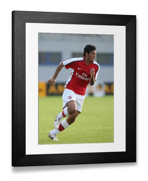 Framed Print : Carlos Vela's Unforgettable 10-2 Debut: Arsenal's Historic Victory over Burgenland (2008) Framed Print : Carlos Vela's Unforgettable 10-2 Debut: Arsenal's Historic Victory over Burgenland (2008)