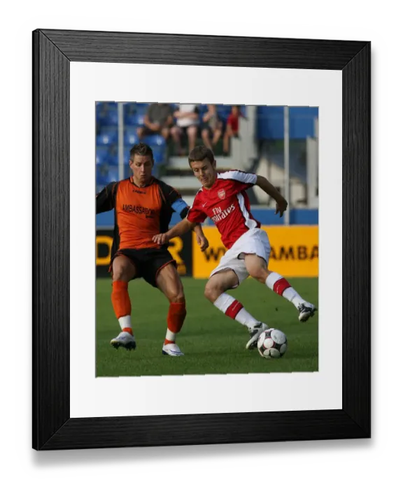 Framed Print : Jack Wilshere (Arsenal) Johannes Mertl (Burgenland)