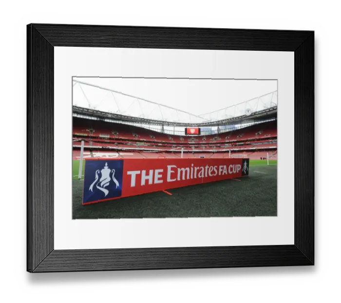 Framed Print : Arsenal v Sunderland - The Emirates FA Cup Third Round Framed Print : Arsenal v Sunderland - The Emirates FA Cup Third Round