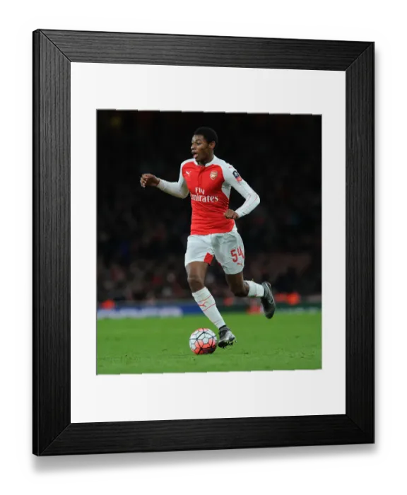Framed Print : Arsenal's Jeff Reine-Adelaide in FA Cup Action vs Sunderland (2015-16) Framed Print : Arsenal's Jeff Reine-Adelaide in FA Cup Action vs Sunderland (2015-16)