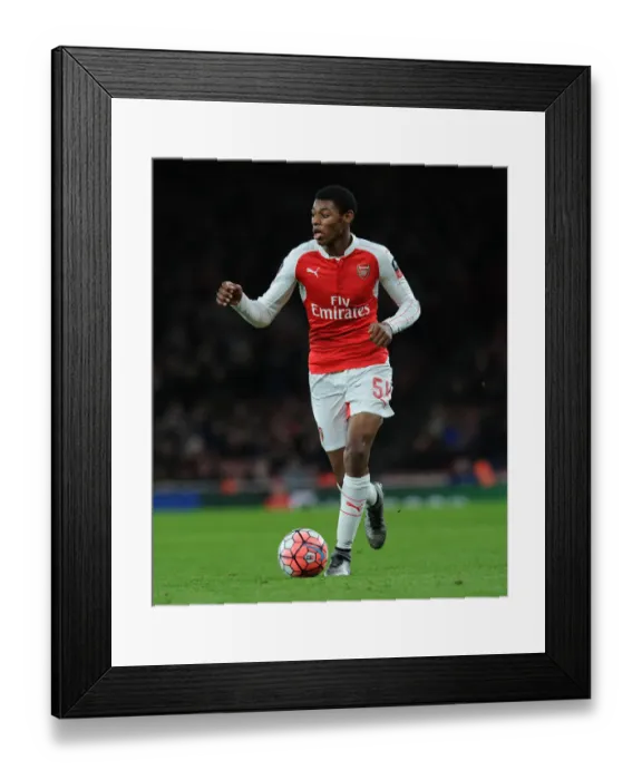 Framed Print : Arsenal's Jeff Reine-Adelaide in FA Cup Action vs Sunderland (2015-16) Framed Print : Arsenal's Jeff Reine-Adelaide in FA Cup Action vs Sunderland (2015-16)
