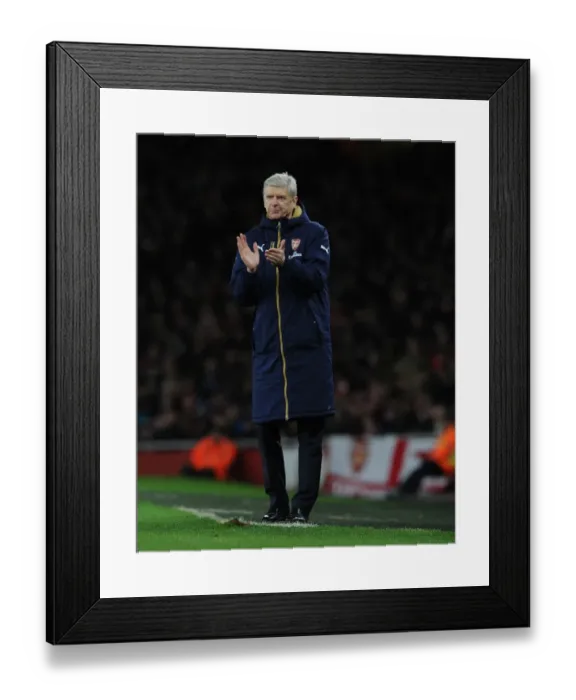 Framed Print : Arsene Wenger Leads Arsenal Against Sunderland in FA Cup Third Round Framed Print : Arsene Wenger Leads Arsenal Against Sunderland in FA Cup Third Round