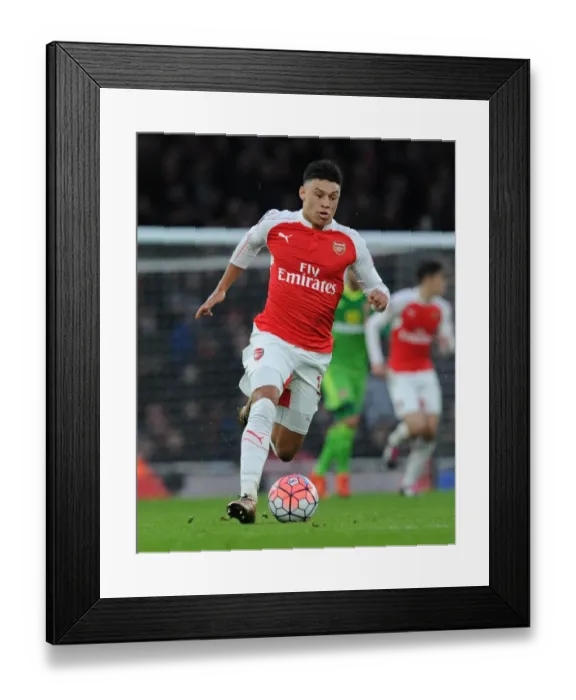 Framed Print : Arsenal's Oxlade-Chamberlain Stars in FA Cup Victory Over Sunderland Framed Print : Arsenal's Oxlade-Chamberlain Stars in FA Cup Victory Over Sunderland