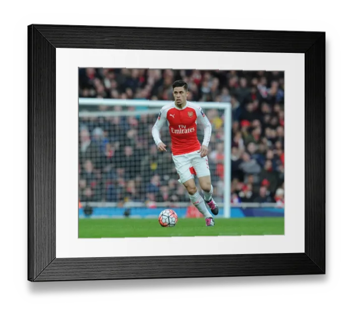 Framed Print : Arsenal's Gabriel in FA Cup Action: Arsenal vs. Sunderland (2015-16) Framed Print : Arsenal's Gabriel in FA Cup Action: Arsenal vs. Sunderland (2015-16)