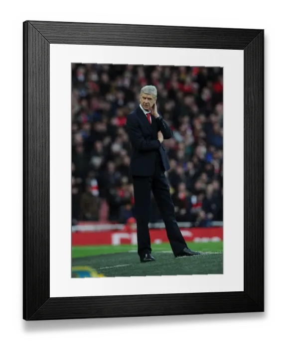 Framed Print : Arsene Wenger Leads Arsenal Against Sunderland in FA Cup Third Round Framed Print : Arsene Wenger Leads Arsenal Against Sunderland in FA Cup Third Round