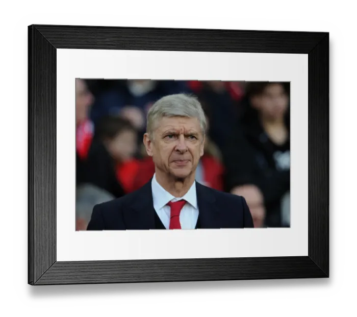 Framed Print : Arsene Wenger the Arsenal Manager. Arsenal 3: 1 Sunderland Framed Print : Arsene Wenger the Arsenal Manager. Arsenal 3: 1 Sunderland