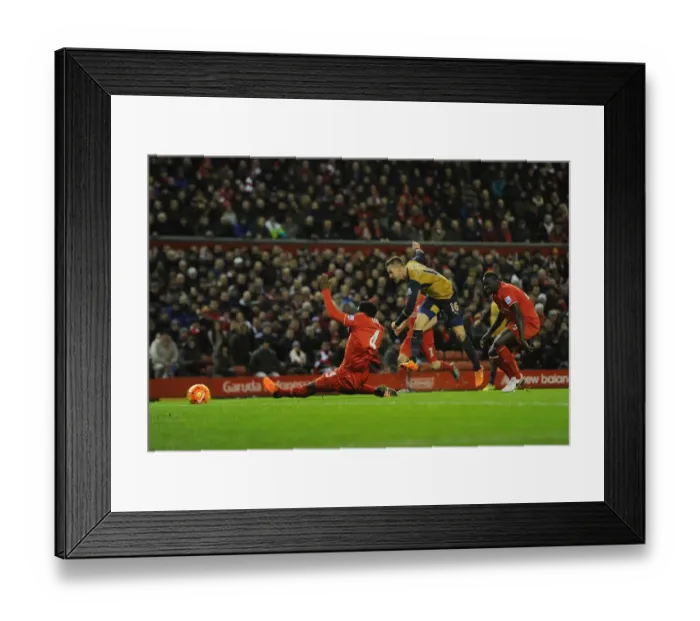 Framed Print : Ramsey's Pressure-Cooker Goal: Liverpool vs. Arsenal, Premier League 2015-16 Framed Print : Ramsey's Pressure-Cooker Goal: Liverpool vs. Arsenal, Premier League 2015-16