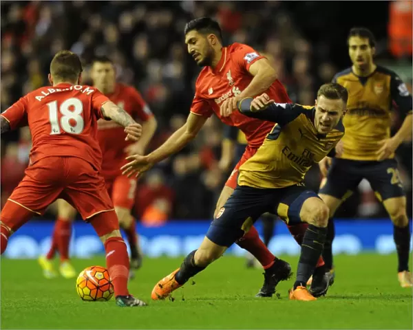 Intense Rivalry: Ramsey vs. Can - Liverpool vs. Arsenal, Premier League 2015-16
