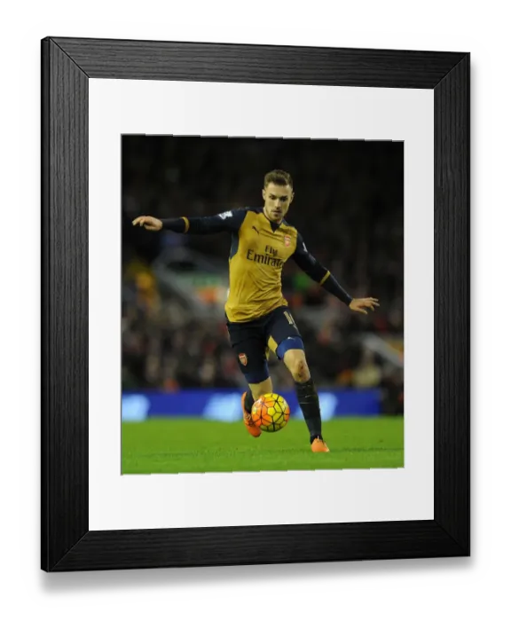Framed Print : Ramsey in Action: Liverpool vs. Arsenal, Premier League 2015-16 Framed Print : Ramsey in Action: Liverpool vs. Arsenal, Premier League 2015-16