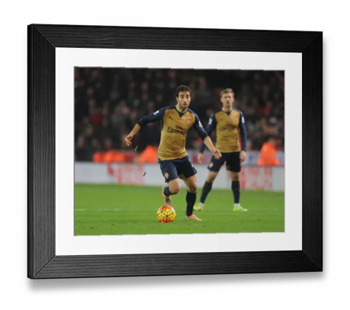 Framed Print : Flamini in Action: Arsenal vs Stoke City (January 2016) Framed Print : Flamini in Action: Arsenal vs Stoke City (January 2016)