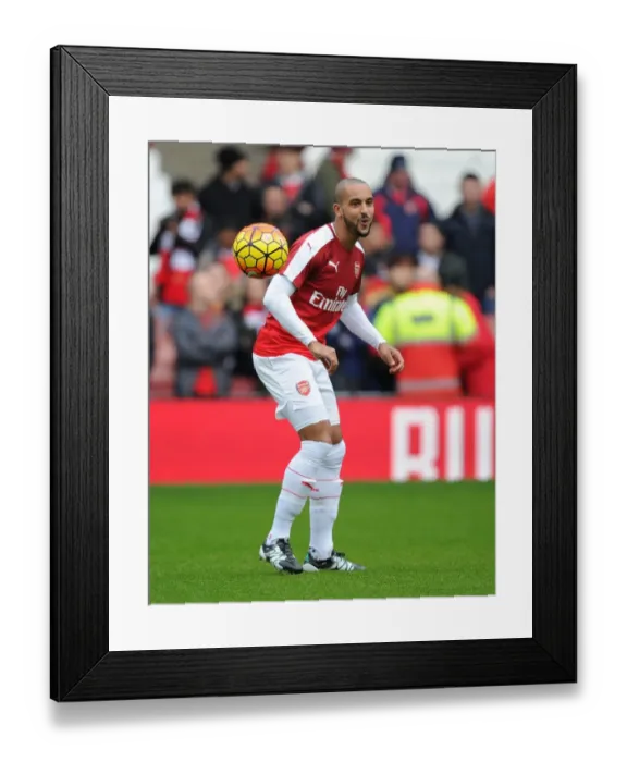 Framed Print : Theo Walcott's Pre-Match Focus: Arsenal vs Chelsea, Premier League 2015-16 Framed Print : Theo Walcott's Pre-Match Focus: Arsenal vs Chelsea, Premier League 2015-16