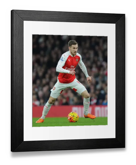 Framed Print : Ramsey in Action: Arsenal vs Chelsea, Premier League 2015-16 Framed Print : Ramsey in Action: Arsenal vs Chelsea, Premier League 2015-16