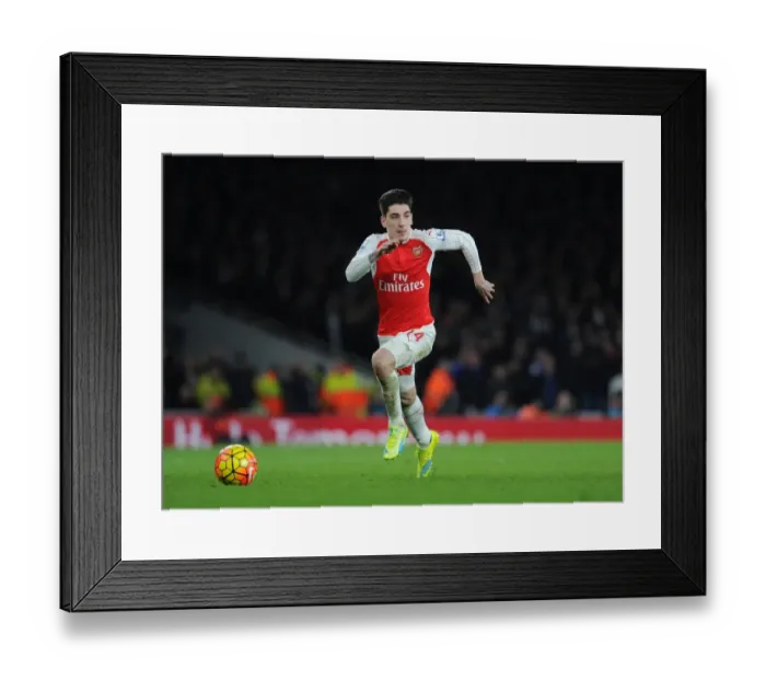Framed Print : Hector Bellerin (Arsenal). Arsenal 0: 1 Chelsea. Barclays Premier League. Emirates Stadium