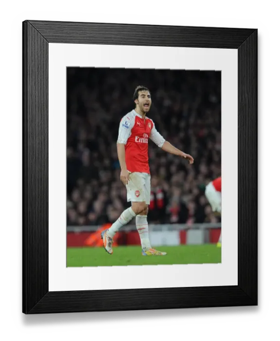 Framed Print : Mathieu Flamini and Arsenal's Defeat Against Chelsea in the Barclays Premier League (2016)