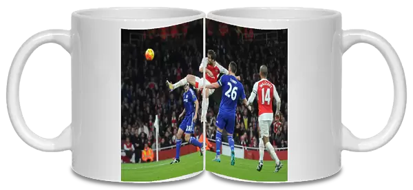 Mathieu Flamini (Arsenal). Arsenal 0: 1 Chelsea. Barclays Premier League. Emirates Stadium