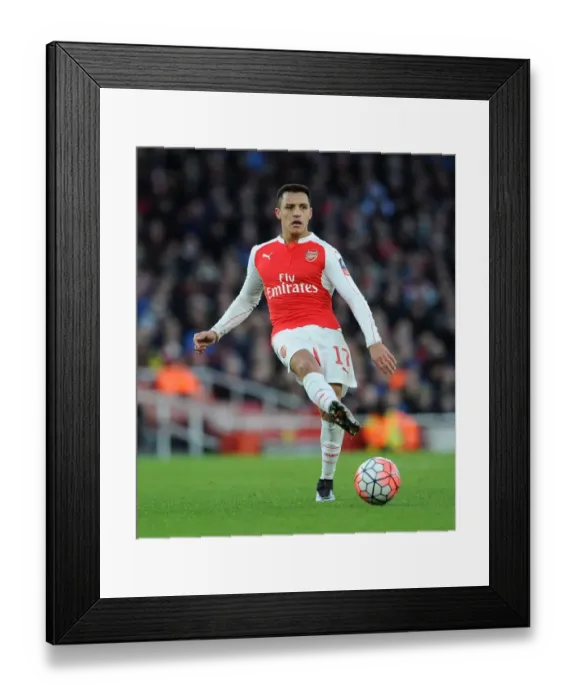 Framed Print : Arsenal vs Burnley: The Emirates FA Cup Showdown - January 2016