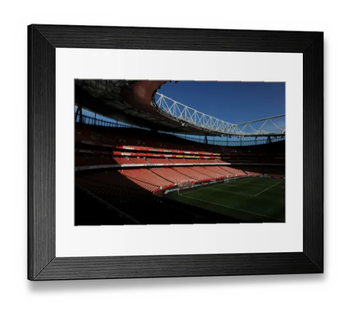 Framed Print : Arsenal at Emirates Stadium: FA Cup Fourth Round Clash Against Burnley