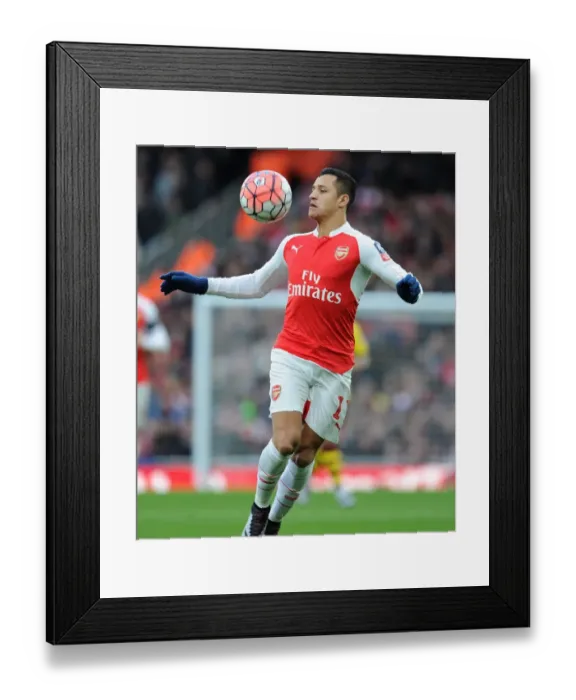 Framed Print : Arsenal vs Burnley: The Emirates FA Cup Clash, January 2016