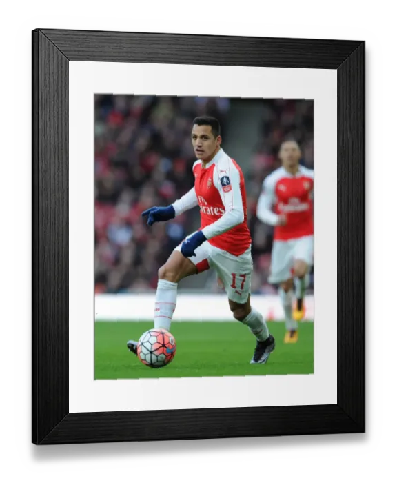 Framed Print : Arsenal vs. Burnley: The Emirates FA Cup Clash, January 2016