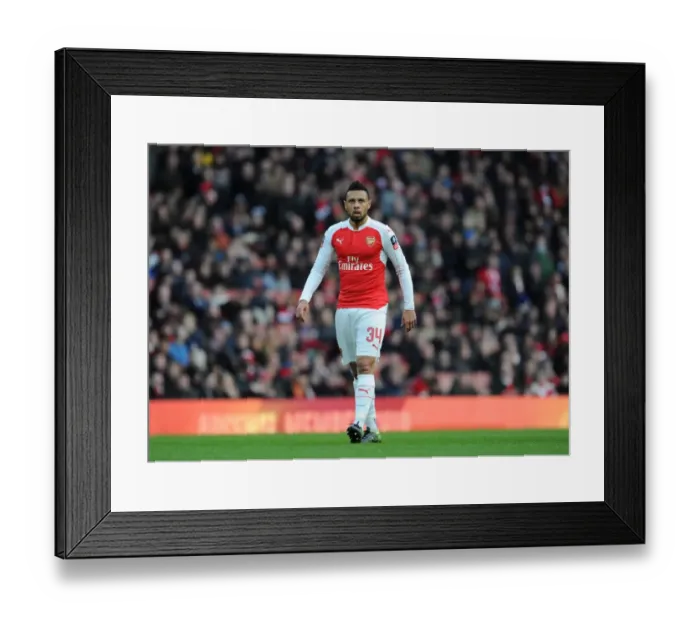 Framed Print : Coquelin in Action: Arsenal vs. Burnley, FA Cup Fourth Round Framed Print : Coquelin in Action: Arsenal vs. Burnley, FA Cup Fourth Round
