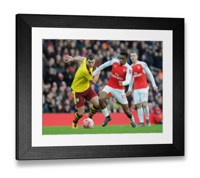 Framed Print : Arsenal vs Burnley: FA Cup Fourth Round Clash at The Emirates Framed Print : Arsenal vs Burnley: FA Cup Fourth Round Clash at The Emirates