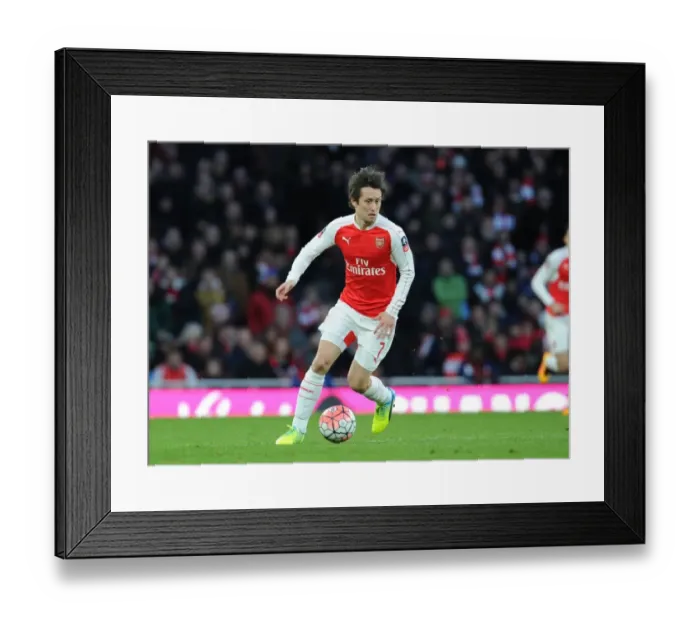 Framed Print : Arsenal vs Burnley: The Emirates FA Cup Showdown - January 2016
