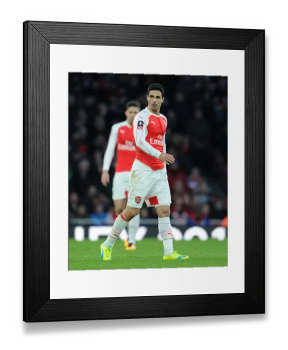 Framed Print : Arsenal vs Burnley: FA Cup Battle at The Emirates, January 2016 Framed Print : Arsenal vs Burnley: FA Cup Battle at The Emirates, January 2016