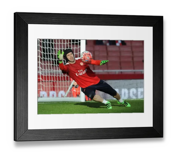 Framed Print : Petr Cech (Arsenal) warms up before the match. Arsenal 2: 1 Burnley. FA Cup 4th Round Framed Print : Petr Cech (Arsenal) warms up before the match. Arsenal 2: 1 Burnley. FA Cup 4th Round