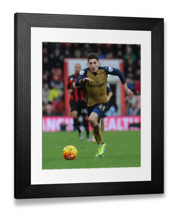 Framed Print : Hector Bellerin in Action: Bournemouth vs. Arsenal, Premier League 2015-16 Framed Print : Hector Bellerin in Action: Bournemouth vs. Arsenal, Premier League 2015-16