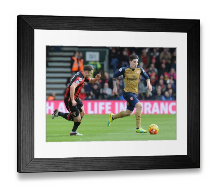 Framed Print : Arsenal's Hector Bellerin Outruns Marc Pugh: Thrilling Moment from Bournemouth vs. Arsenal, Premier League 2015-16 Framed Print : Arsenal's Hector Bellerin Outruns Marc Pugh: Thrilling Moment from Bournemouth vs. Arsenal, Premier League 2015-16