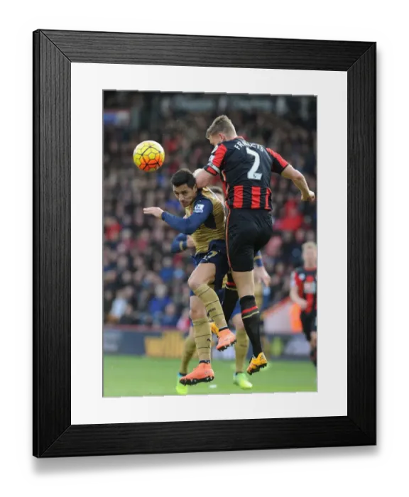 Framed Print : Clash at The Vitality: Sanchez vs. Francis - Premier League Showdown, 2015-16