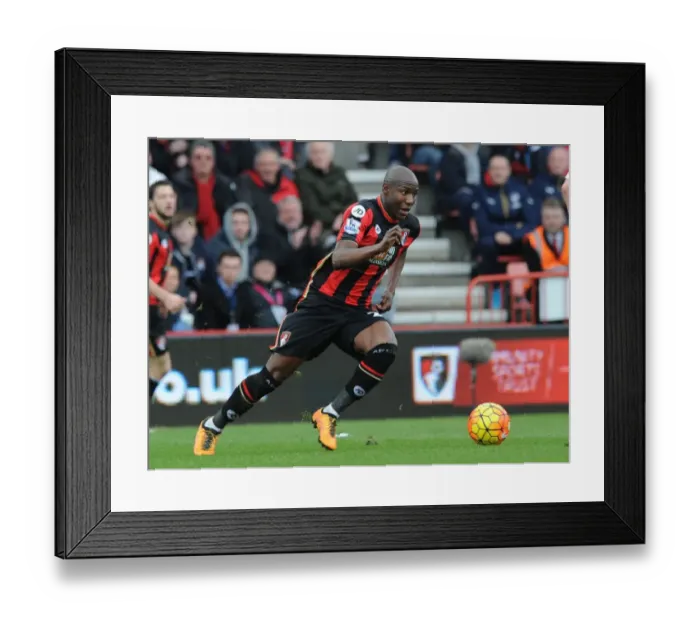 Framed Print : Benik Afobe Returns: Bournemouth vs Arsenal Showdown