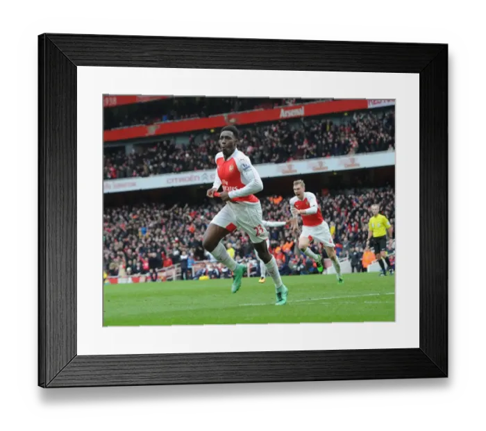 Framed Print : Danny Welbeck Scores Arsenal's Second Goal: Arsenal FC vs Leicester City (February 14, 2016) Framed Print : Danny Welbeck Scores Arsenal's Second Goal: Arsenal FC vs Leicester City (February 14, 2016)