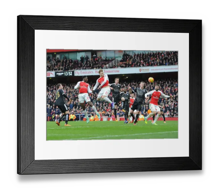 Framed Print : Arsenal vs Leicester City: Welbeck Scores the Second Goal (February 14, 2016) Framed Print : Arsenal vs Leicester City: Welbeck Scores the Second Goal (February 14, 2016)