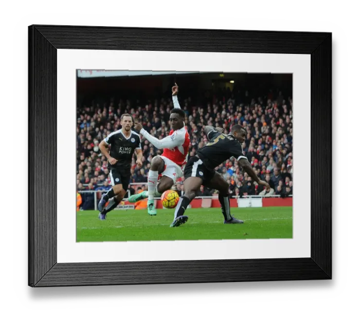 Framed Print : Intense Clash: Welbeck vs Morgan at the Emirates - Arsenal vs Leicester City, February 2016 Framed Print : Intense Clash: Welbeck vs Morgan at the Emirates - Arsenal vs Leicester City, February 2016