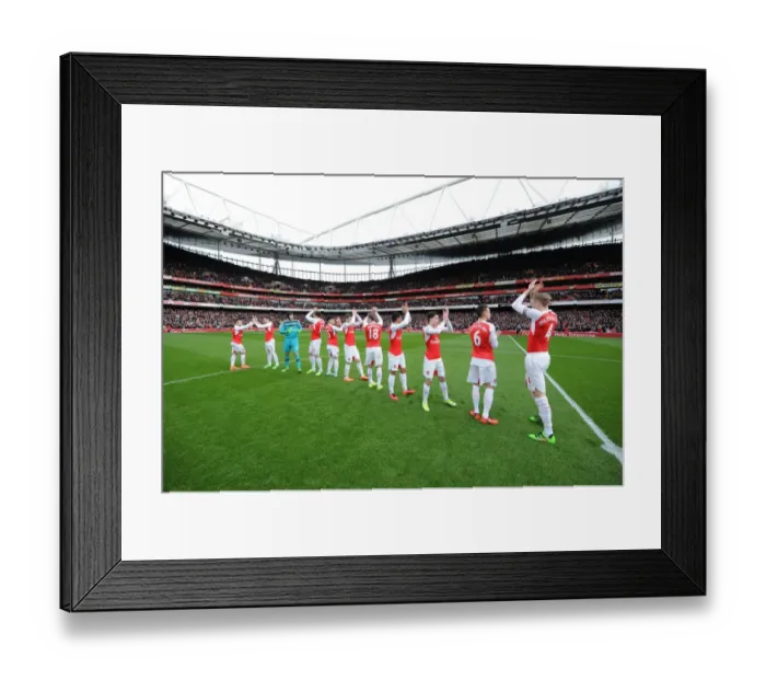 Framed Print : Arsenal vs Leicester City: Premier League Showdown at Emirates Stadium (February 14, 2016)