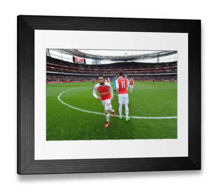Framed Print : Arsenal's Francis Coquelin Gears Up for Arsenal vs. Leicester City Showdown (2015-16) Framed Print : Arsenal's Francis Coquelin Gears Up for Arsenal vs. Leicester City Showdown (2015-16)