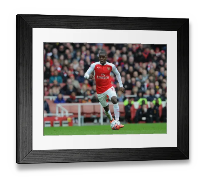 Framed Print : Joel Campbell (Arsenal). Arsenal 0: 0 Hull City. FA Cup 5th Round. Emirates Stadium