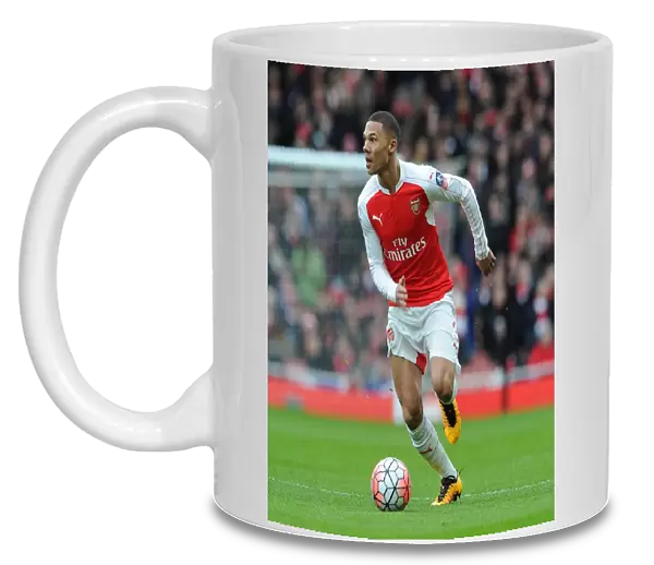 Kieran Gibbs (Arsenal). Arsenal 0: 0 Hull City. FA Cup 5th Round. Emirates Stadium