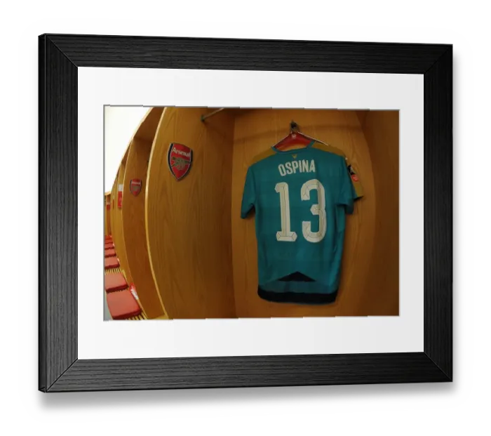 Framed Print : Arsenal's David Opsina Gears Up for FA Cup Clash against Hull City